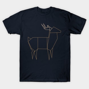 Origami Deer T-Shirt